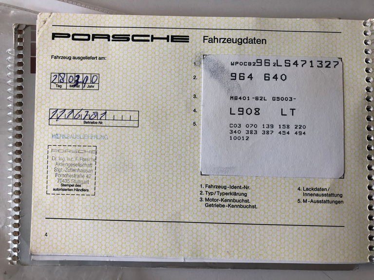 Porsche 964 Carrera 2