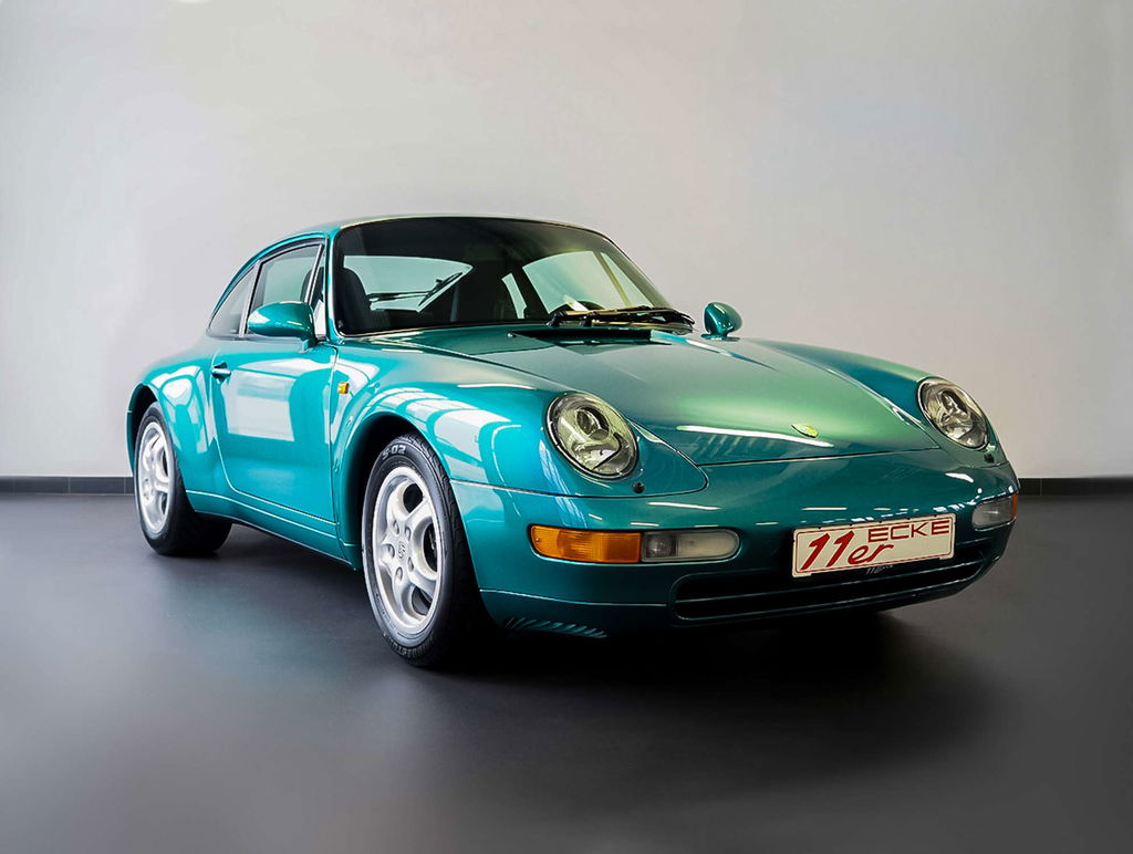 Porsche 993 Carrera wimbledongrün