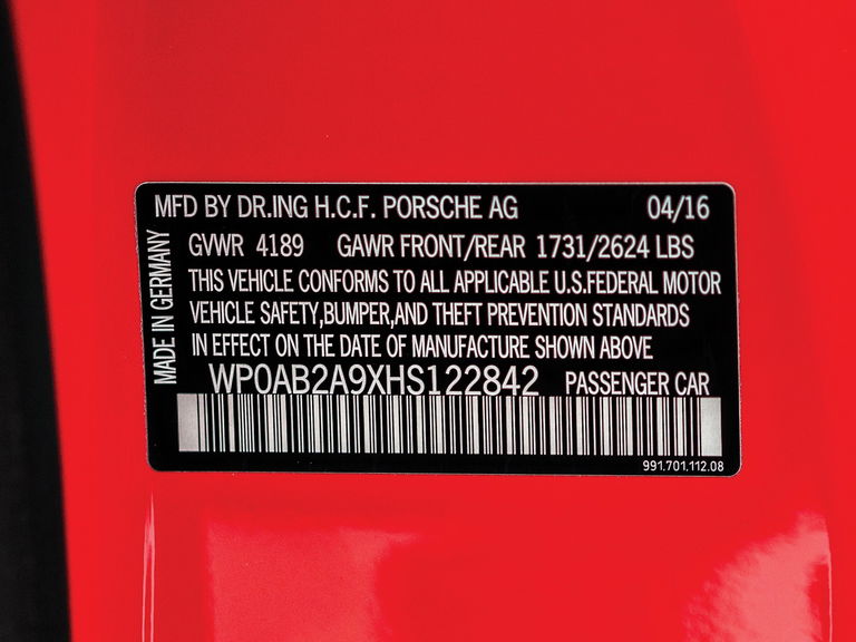 Porsche 991.2 Carrera S