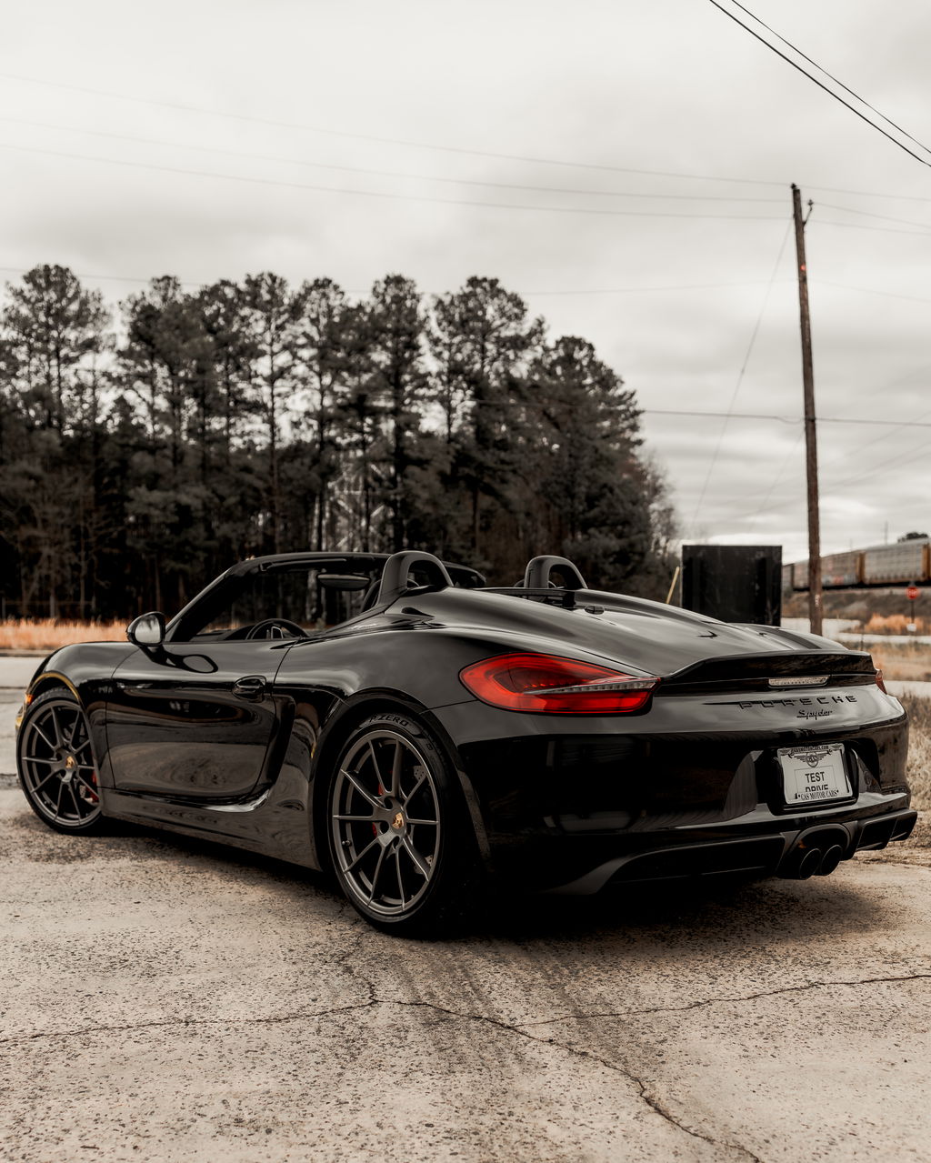 Porsche 981 Boxster Spyder