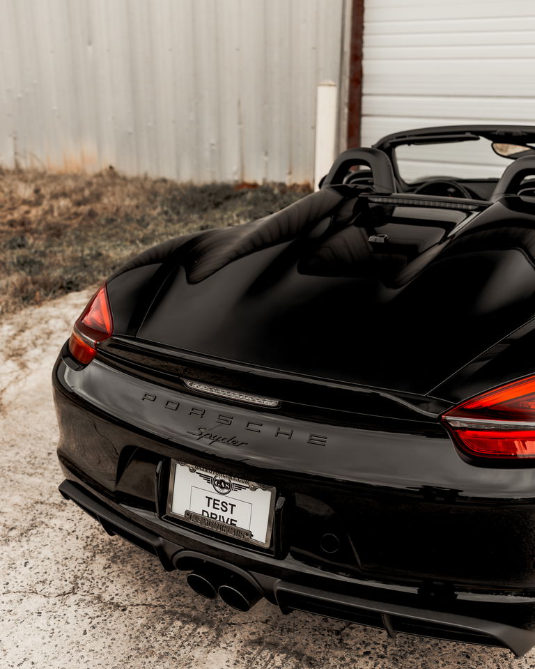Porsche 981 Boxster Spyder