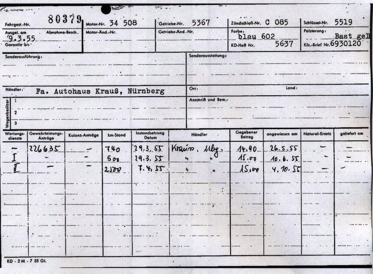 Porsche 356 Pre-A 1500 Speedster