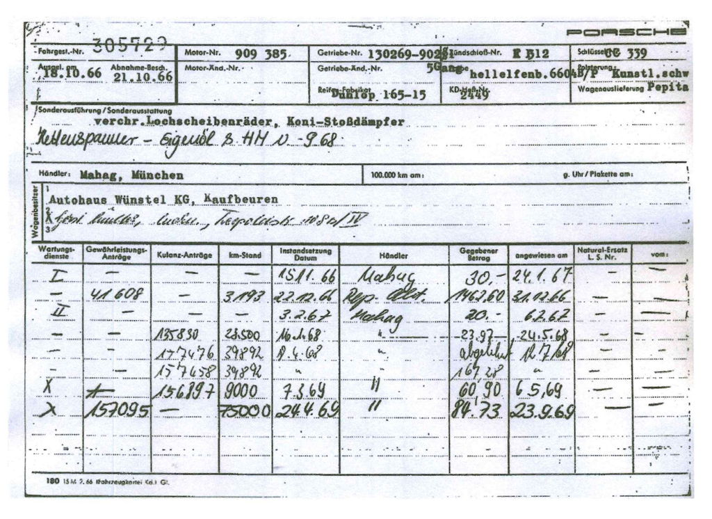 Porsche 911 (F-Modell)