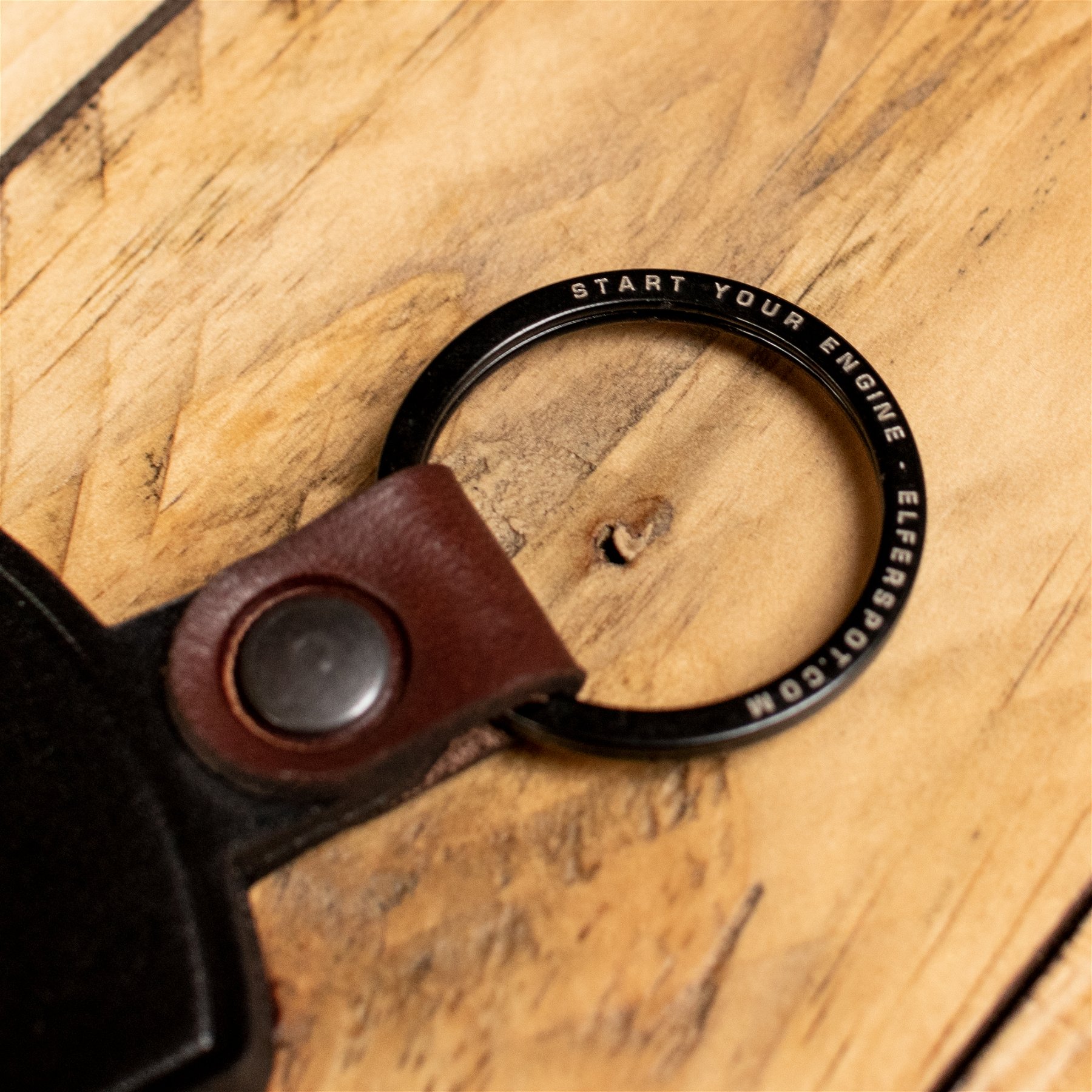 Special Edition Leather Keyring - Carradice