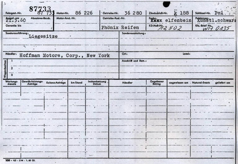 Porsche 356 B 1600 Super Roadster