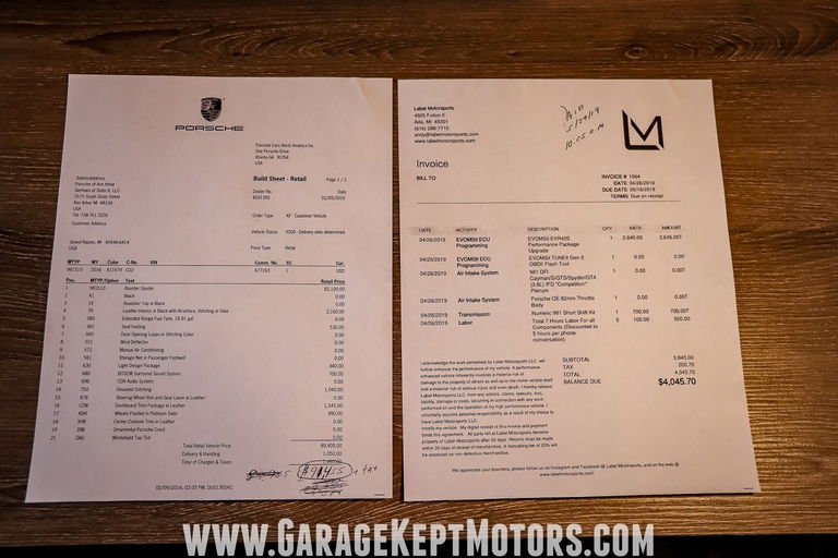 Porsche 981 Boxster Spyder