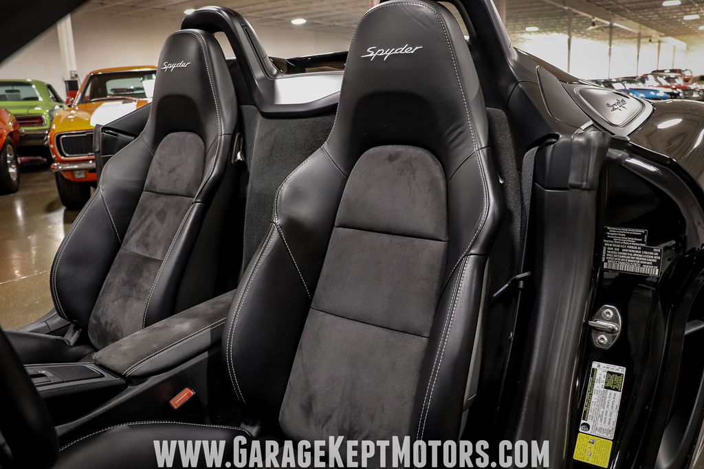 Porsche 981 Boxster Spyder