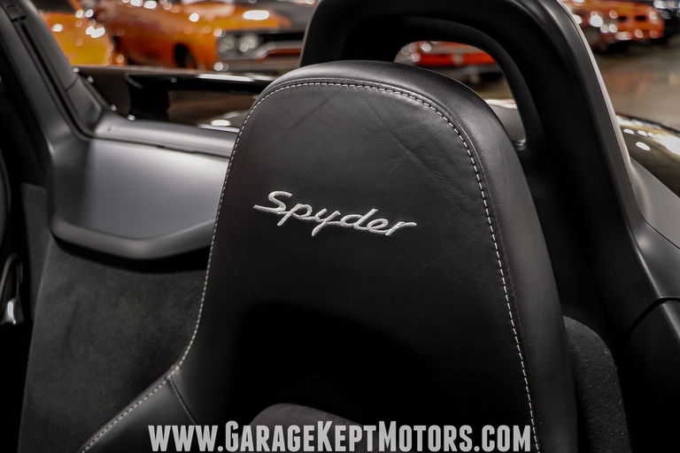 Porsche 981 Boxster Spyder