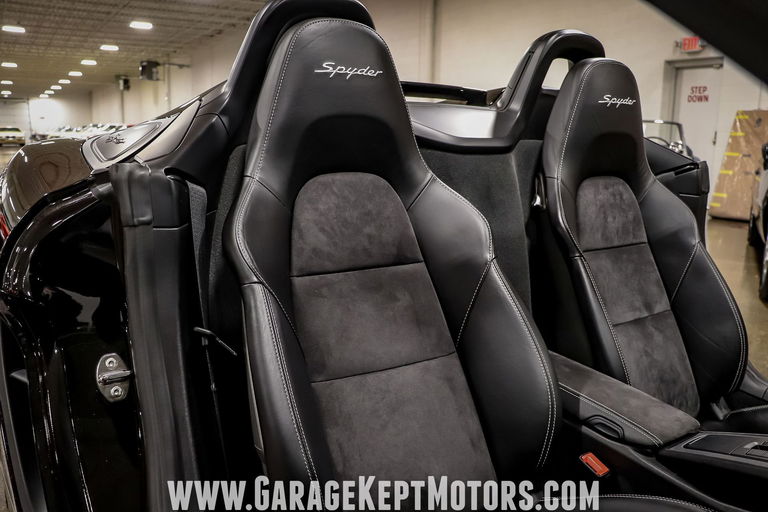 Porsche 981 Boxster Spyder