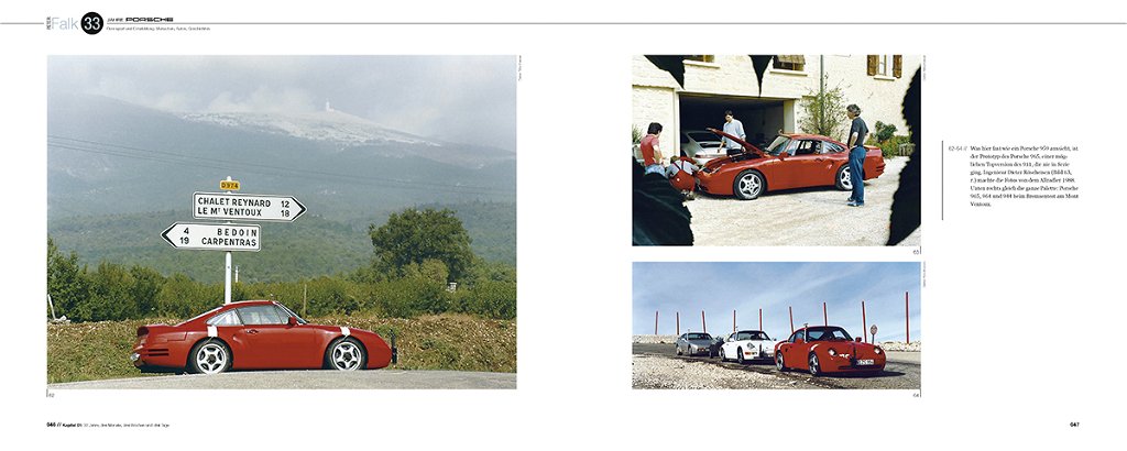 Porsche Buch: Peter Falk - 33 Jahre Porsche Rennsport und Entwicklung
