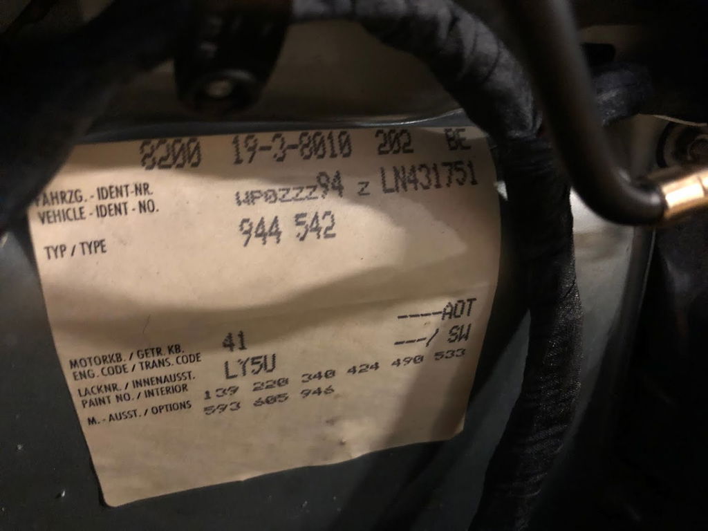 Porsche 944 S2 Cabriolet