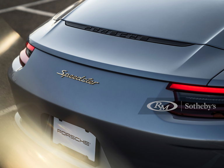 Porsche 991 Speedster