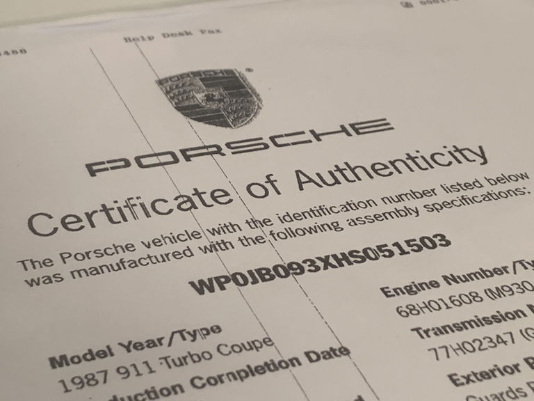 Porsche 911 Turbo Flachbau