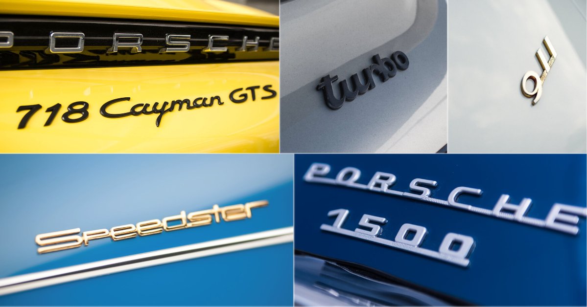 Der Porsche-Code – Was steckt hinter den Bezeichnungen?