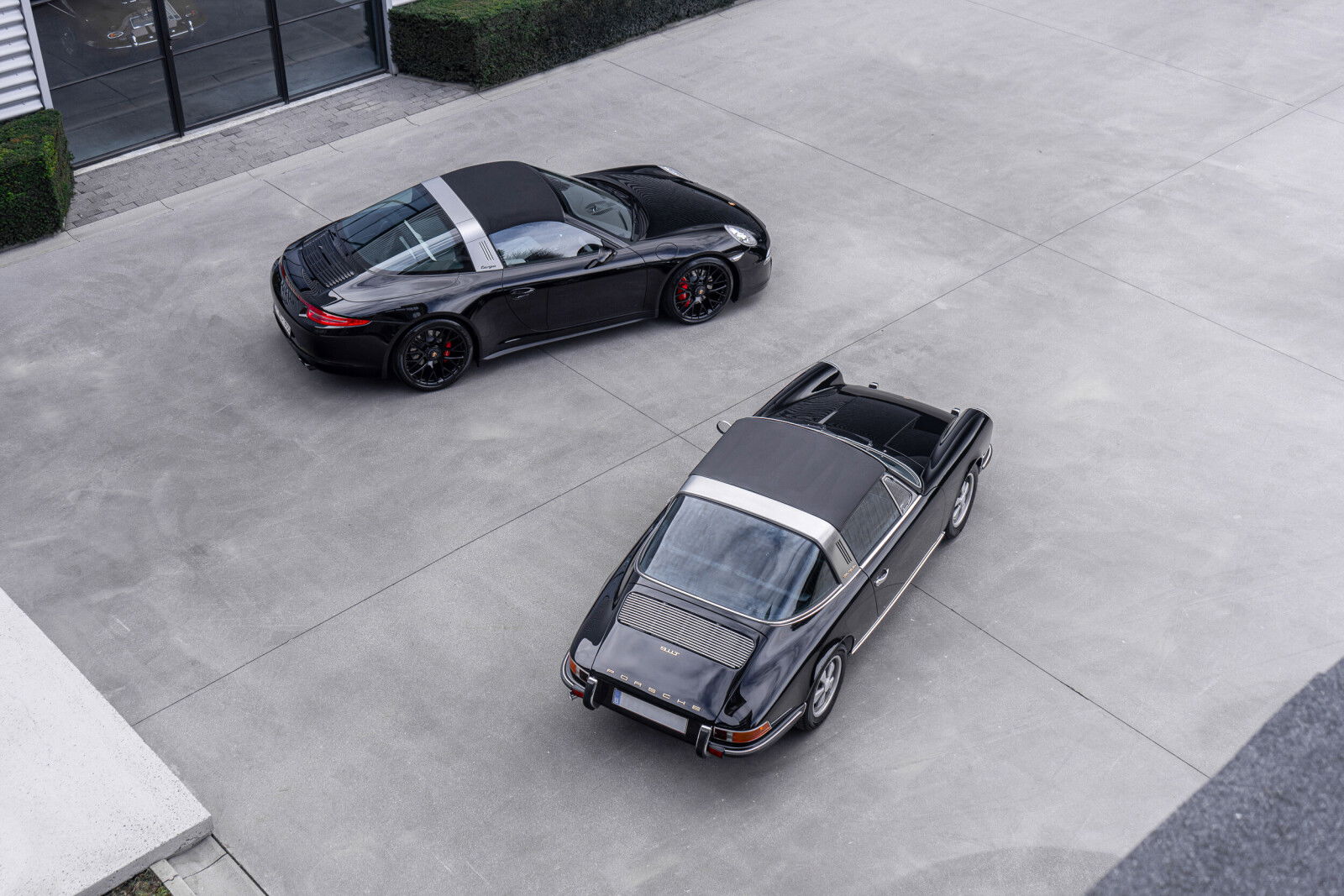 The evolution of the Porsche 911 Targa