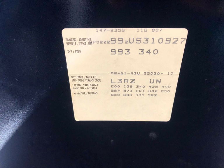 Porsche 993 Carrera S