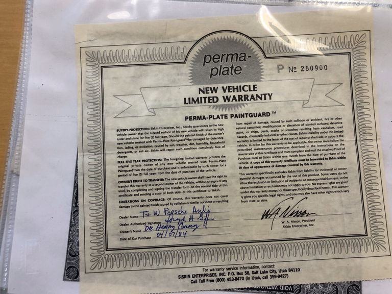 Porsche 911 Carrera 3.2 (US)