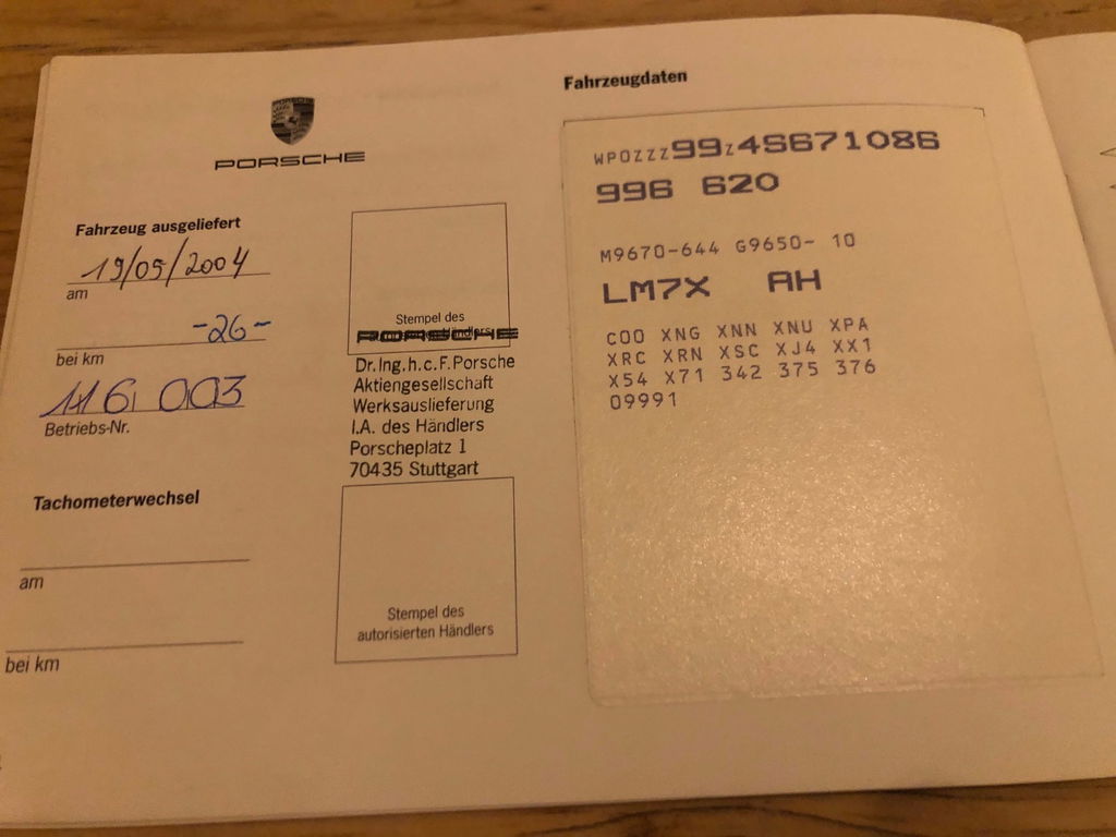 Porsche 996 Turbo