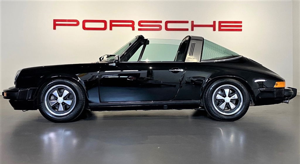 Porsche 911 S Targa in black for sale!