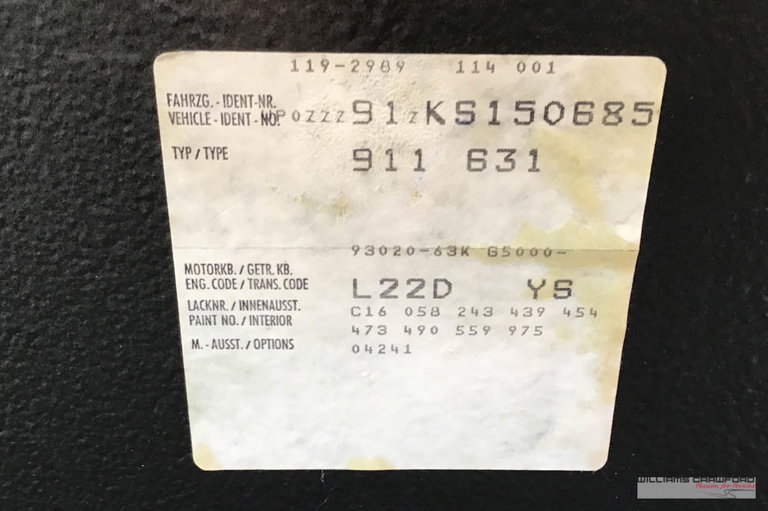 Porsche 911 Carrera 3.2