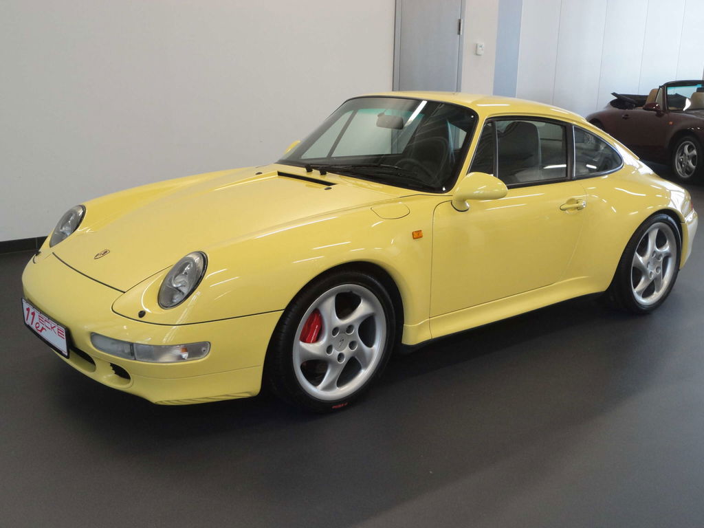 Porsche 993 Carrera 4S in Pastellgelb kaufen - 11er Ecke!