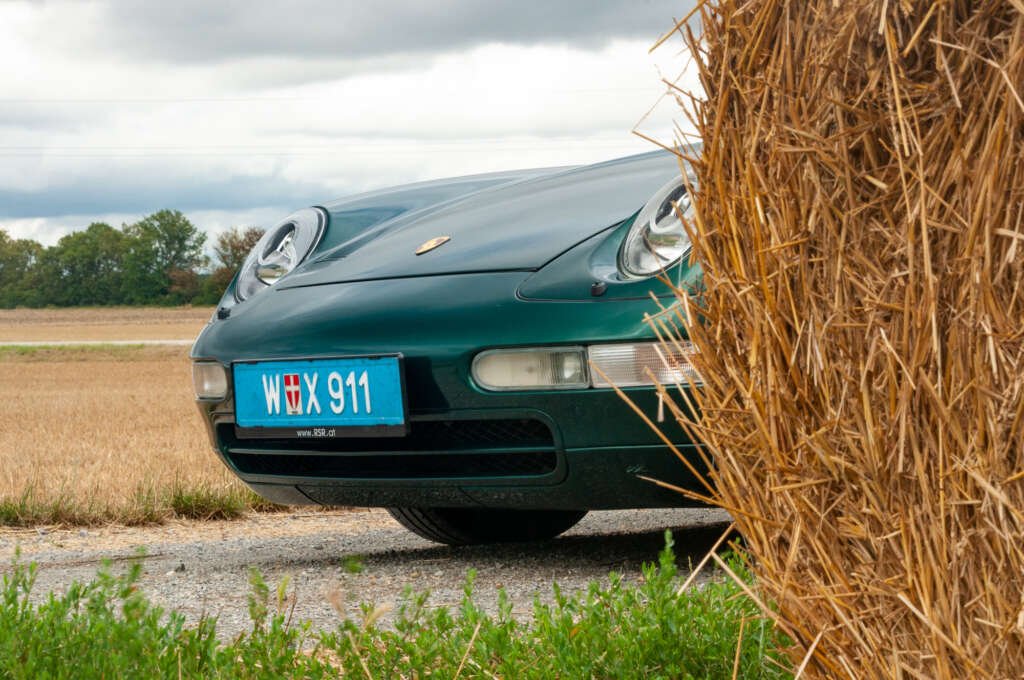 Ein Porsche 993 in Dschungelgrün Magazine