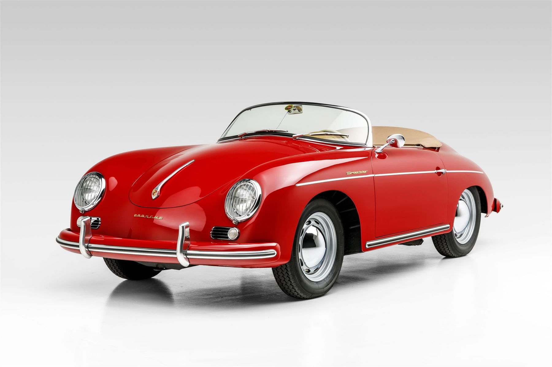 1/43 ポルシェ 356A 痛かろ スピードスター レッド 1956 PORSCHE
