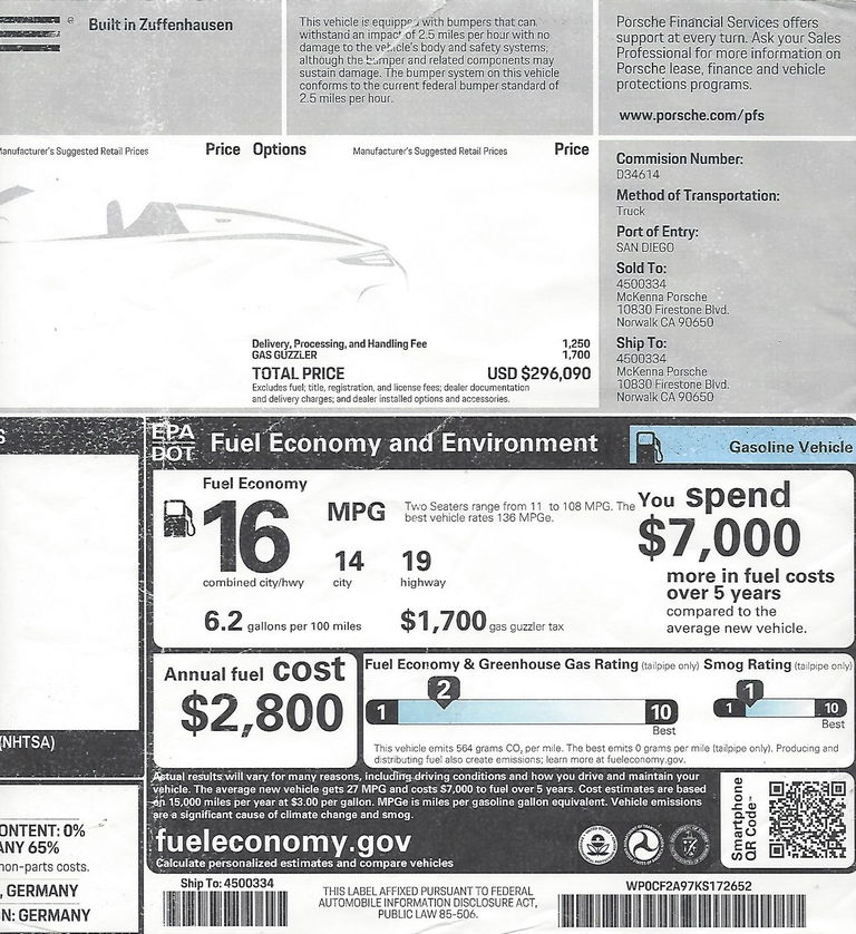 Porsche 991 Speedster