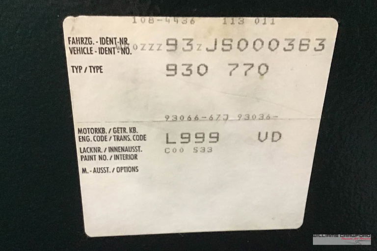 Porsche 911 Turbo 3.3