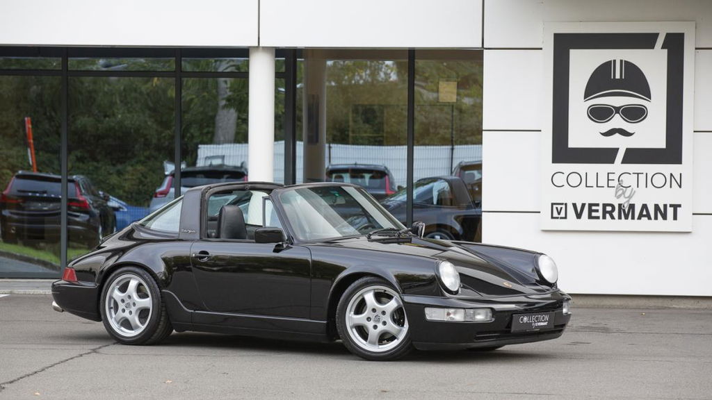 Porsche 911 (964) Targa in Black for sale!