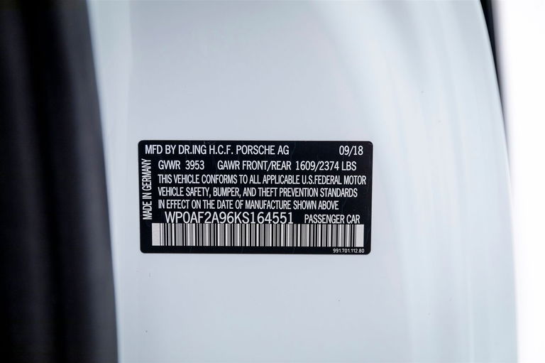 Porsche 991.2 GT3 RS