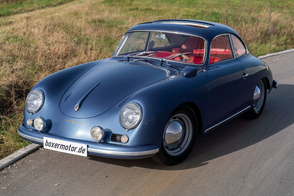 1957 Porsche 356 A Coupé in Aquamarin Blau