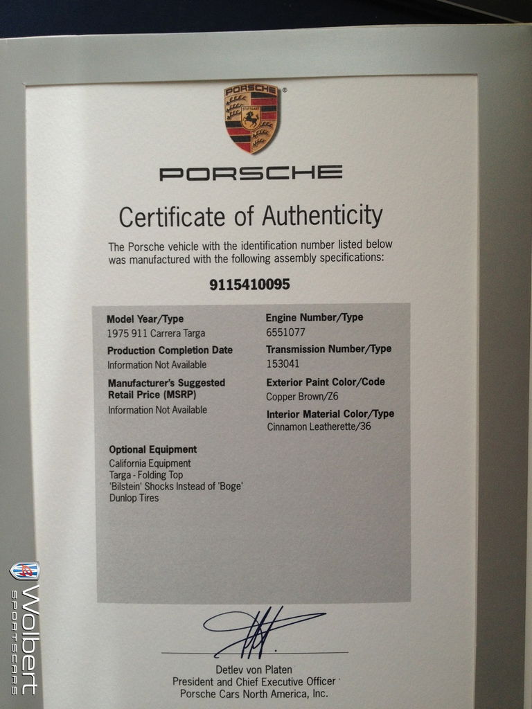 Porsche 911 Carrera (US)