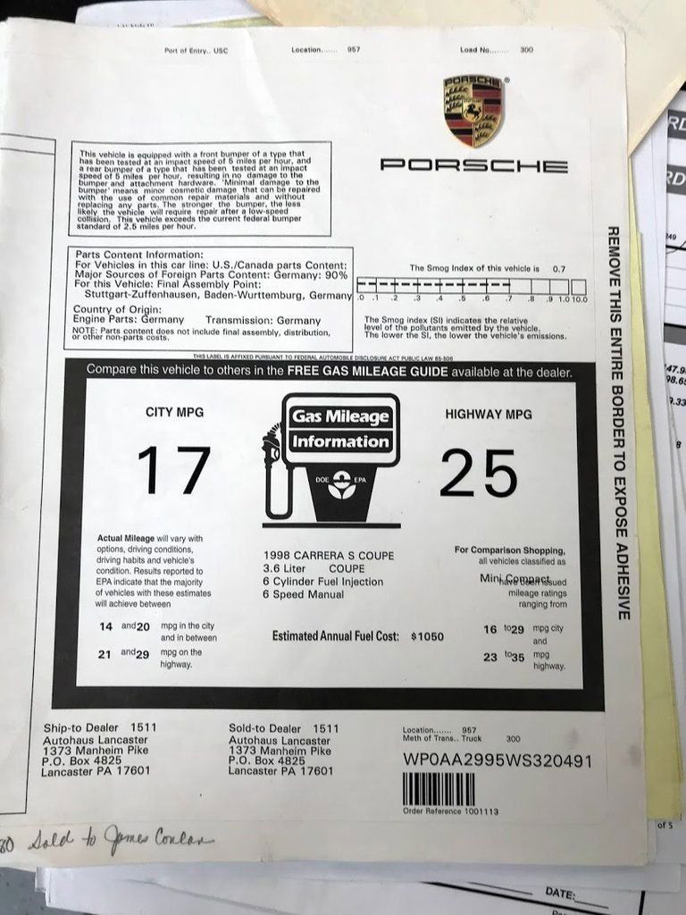 Porsche 993 Carrera S