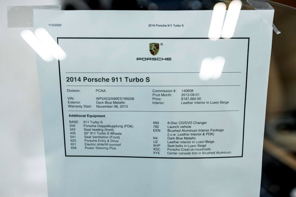 Porsche 991 Turbo S