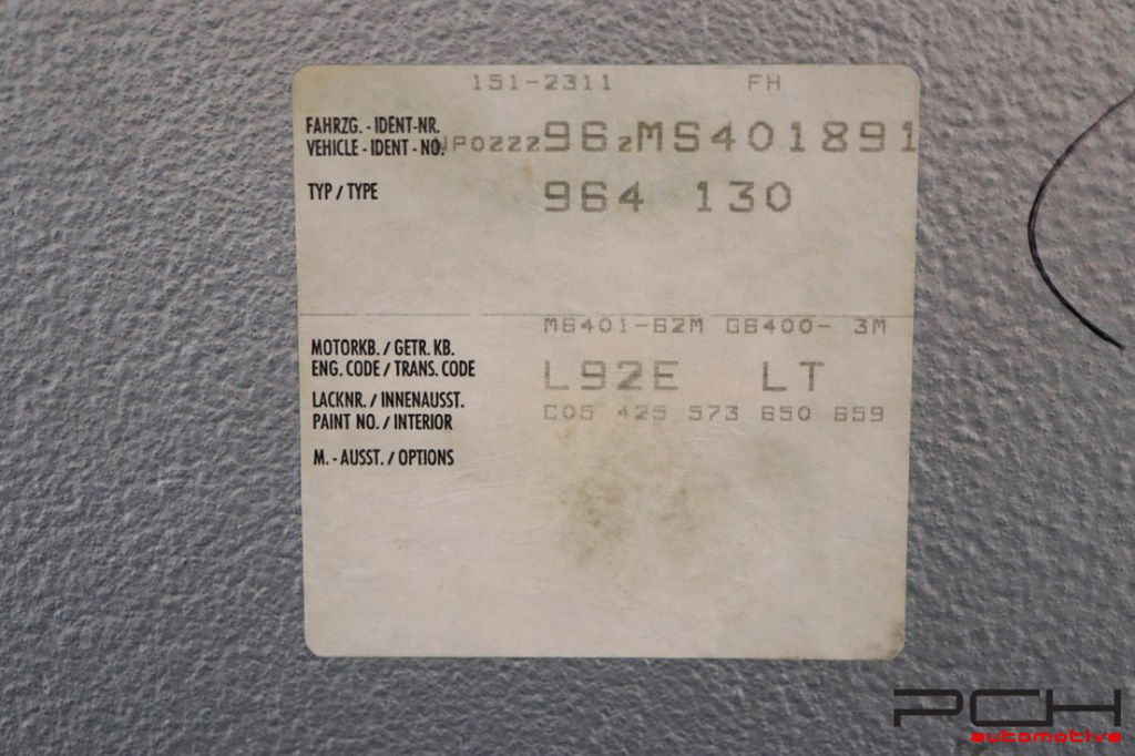 Porsche 964 Carrera 4