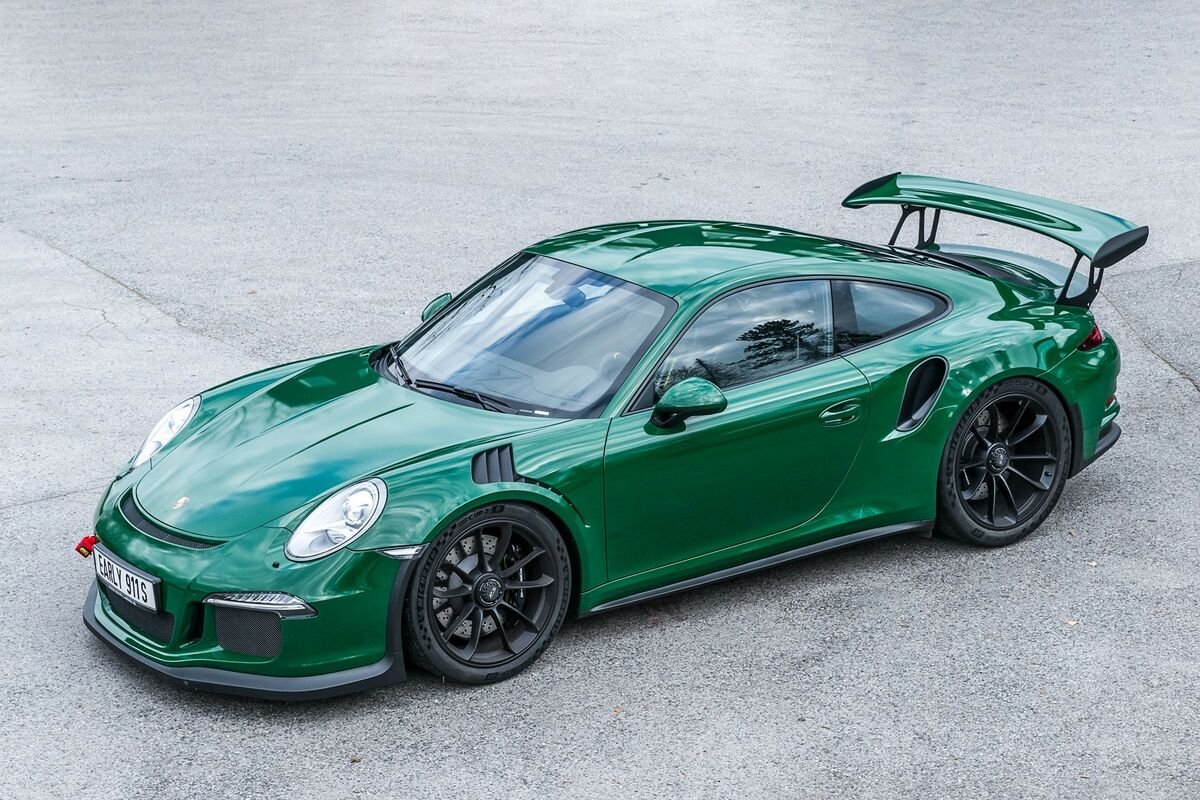 Porsche GT3 - Green Matt wrap