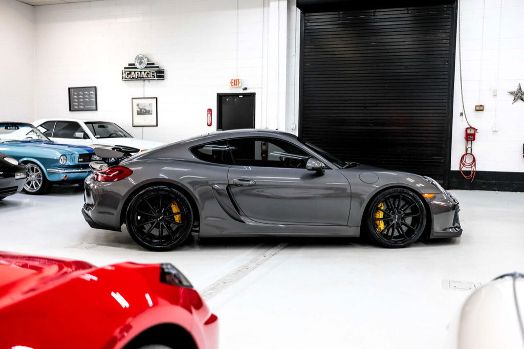 2016 Porsche Cayman GT4 in Agate Gray Metallic for sale!