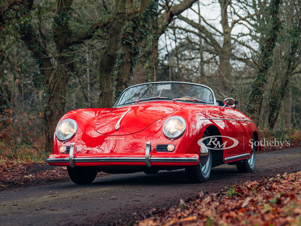 1957 Porsche 356 A 1600 Speedster by Reutter