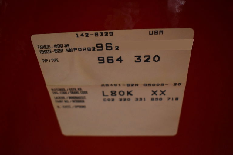 Porsche 964 Carrera RS America