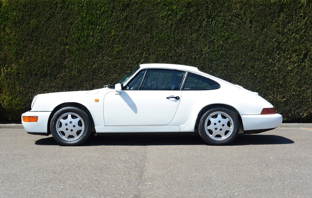 1989 Porsche 964 Carrera 4 in Grand Prix White for sale!