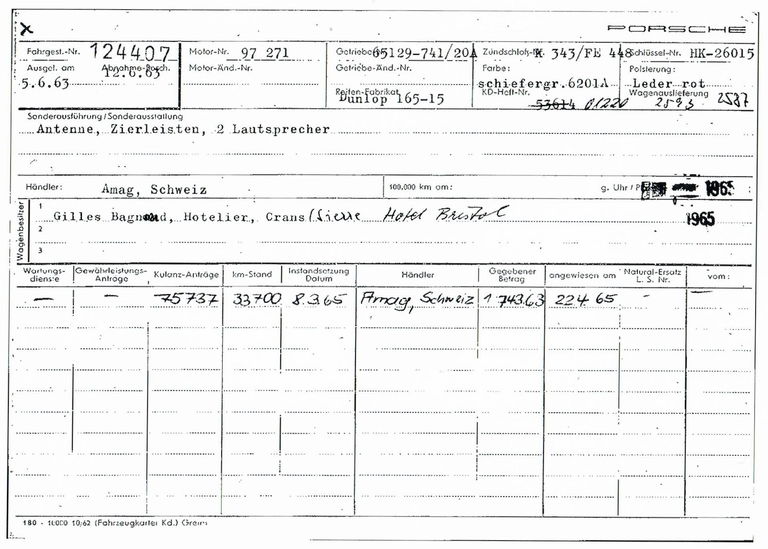 Porsche 356 B 2000 GS Carrera