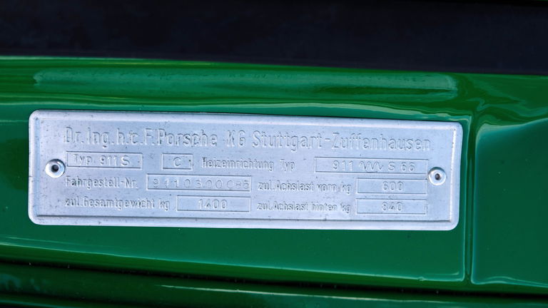 Porsche 911 S (F-Modell)