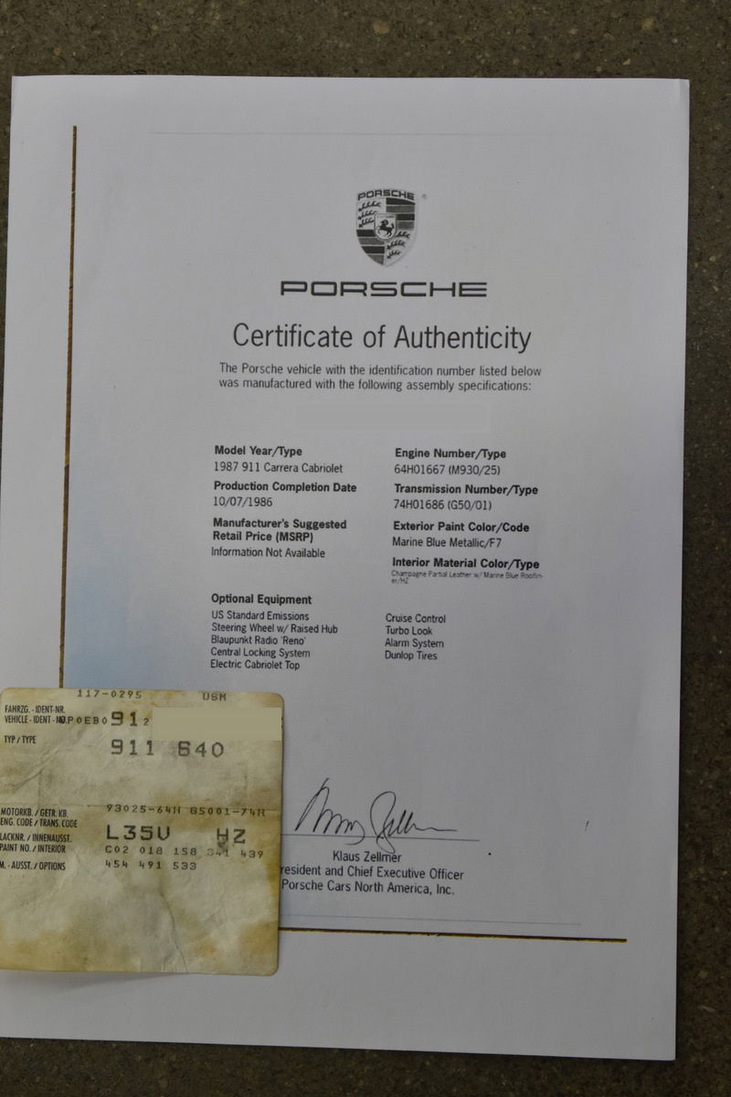 Porsche 911 Carrera 3.2 WTL