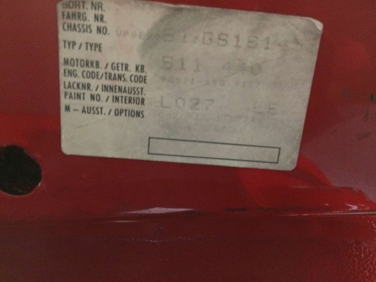 Porsche 911 Carrera 3.2