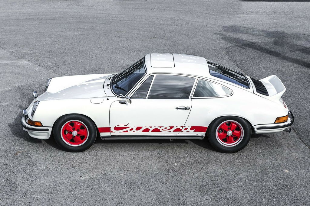 1973 Porsche 911 Carrera RS in Grandprixweiss