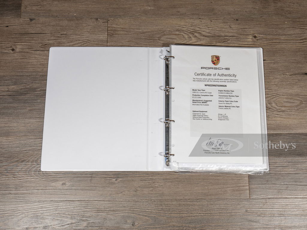 Porsche 993 Carrera RS