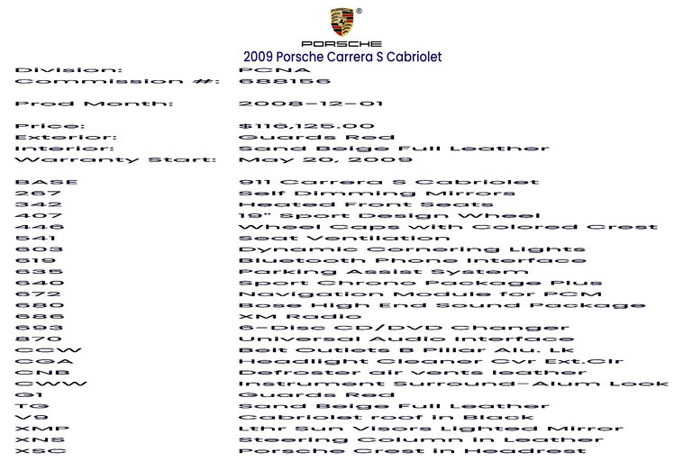 Porsche 997.2 Carrera S