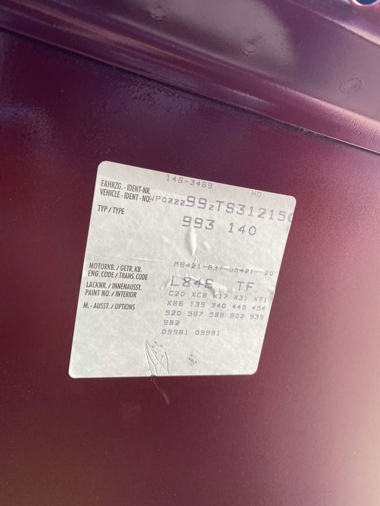 Porsche 993 Carrera 4S