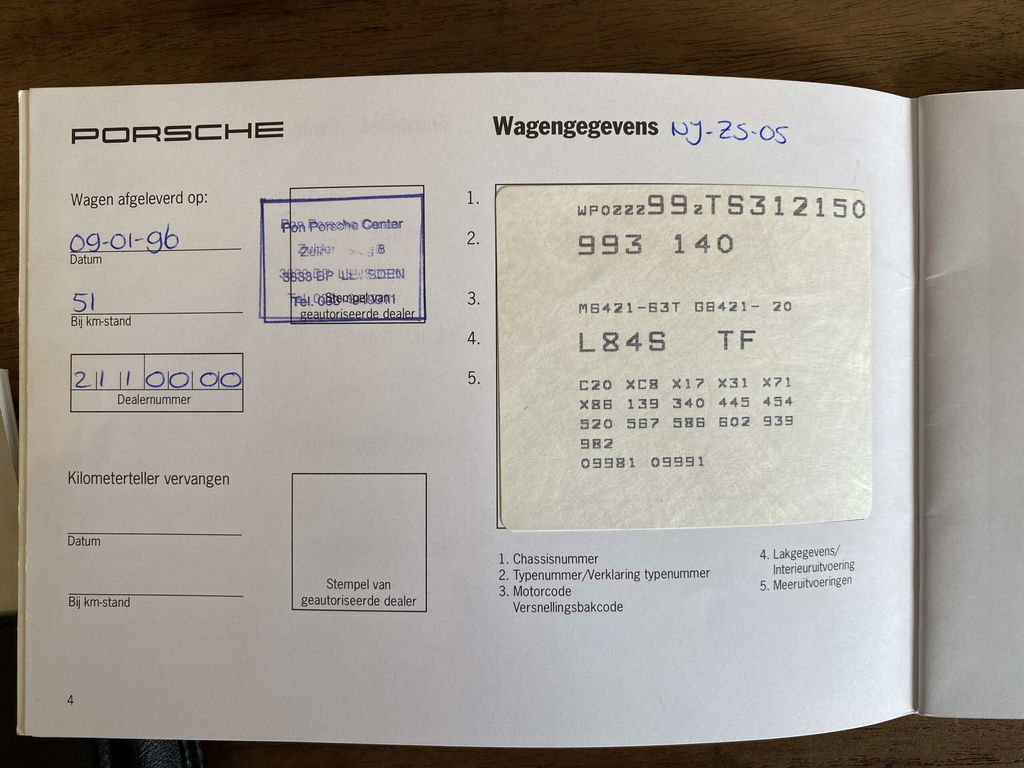 Porsche 993 Carrera 4S